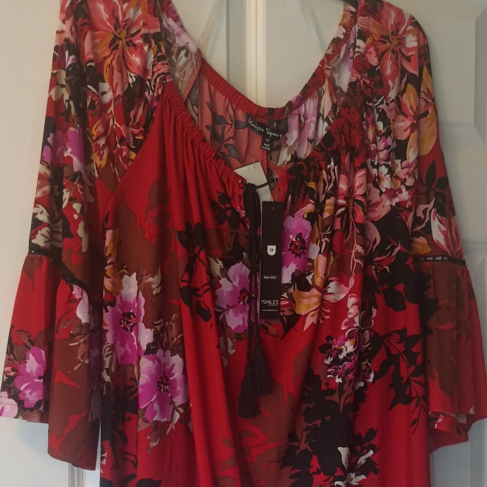 NWT 3x Summer Blouse